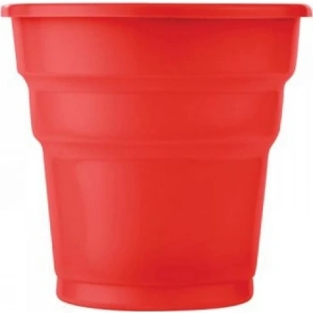 Anadolu Kırmızı Renk 25li Plastik Bardak