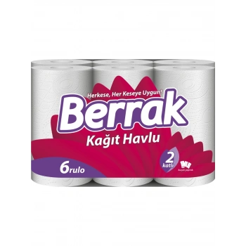 Berrak Rulo Havlu 6 Lı