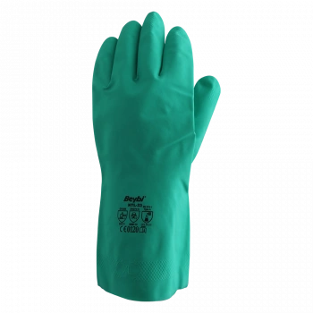 Beybi NTL33 Nitril İş Eldiveni Yeşil