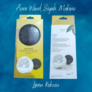 Carpex Aurawind Fanlı Siyah Otomatik Cihaz + Limon Koku Kartuşu