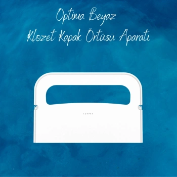Carpex Optima Beyaz Klozet Kapak Örtüsü Aparatı