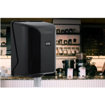 Vialli Centerfeed Rulo KağıtHavlu Dispenseri (Siyah)