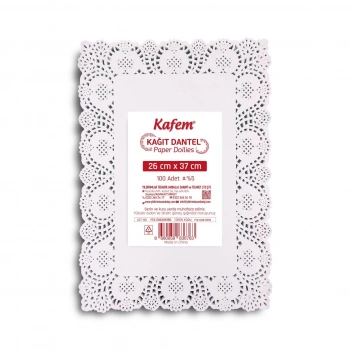 26x37 cm Dantel Kağıt 100 Adet