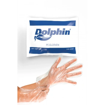 Dolphin Pet Şeffaf Eldiven 100 Lü