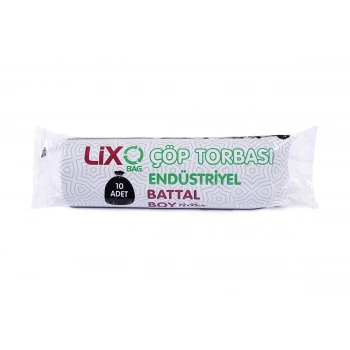Endüstriyel Battal Çöp Torbası 72x95 cm 300 gr Siyah