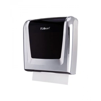Flosoft Krom Görünümlü Z Katlamalı Havlu Aparatı 300 lü (F119)
