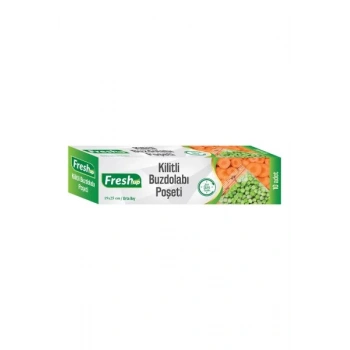 Buzdolabı Poşeti Orta Boy Fresh-Up Kilitli 19X25 10 LU