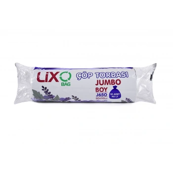 J-650 Jumbo Boy Çöp Torbası 80x110 cm 10 Lu Rulo