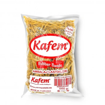 180 X 5 mm Kafem Kauçuk Ambalaj Kasa Lastiği 1000 Gram