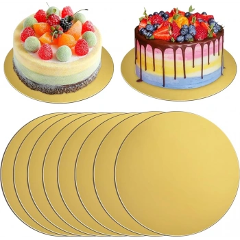 Karton Pasta Altlığı 8 Cm Yuvarlak