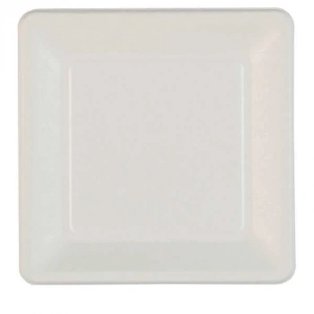 Ekolojik Kare Karton Tabak 26 cm- 25 Li