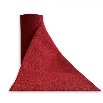 Kıvırcık Kaucuk Paspas - Kırmızı - 1 Metrelik 10 MM *20 Metre