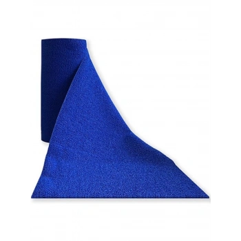 Kıvırcık Kaucuk Paspas - Mavi - 1 Metrelik 10 MM *20 Metre