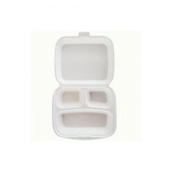 Erze Kapaklı 3 Gözlü Köpük Tabak 23/A 100 Lü