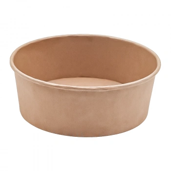 Kraft Karton Salata Kasesi 500- 550 cc 50 Li-Sanem