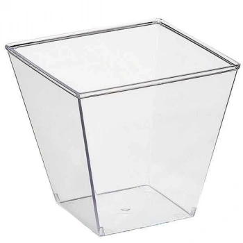 Kristal Prizma (kubik) Kase 200 cc 50 adet