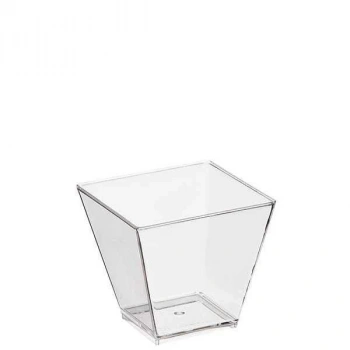 Kristal Prizma (kubik) Kase 60 cc 50 adet