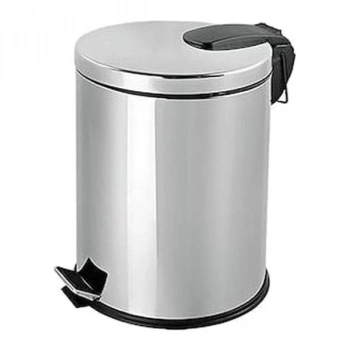 Krom Pedallı Çöp Kovası 30 Lt