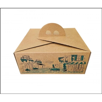 Lahmacun Kutusu Yıldız (Ahtapot) 100 Adet