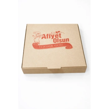 Msb Pizza Kutusu 33x33x4 Cm-100 Adetli