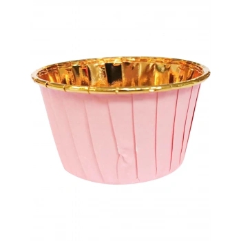 Dolphin Pembe İçi Gold Muffin Kek Kapsülü 25 Li