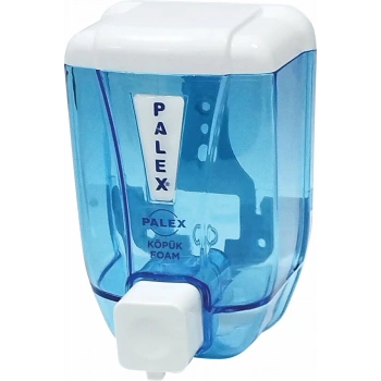 Palex Köpük Sabun Dispenseri 500 cc Şeffaf Mavi
