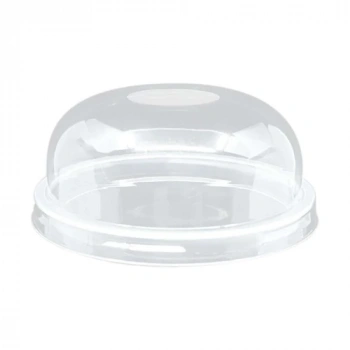 Plastik Bardak Kapağı Bombe Pet (PARLAK )350 - 450 CC 50 Lİ