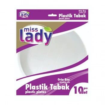 Plastik Orta Boy Tabak (10lu)