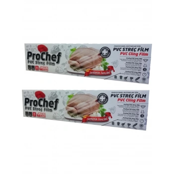 Prochef Kutulu Streç Film 45x150 -8 Mikron