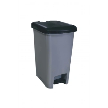 Slim Kare Pedallı Çöp Kovası 30 Lt