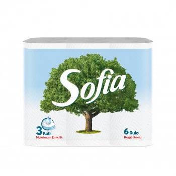 Sofia Rulo Havlu 6 Lı