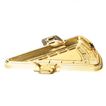 Star Üçgen Pasta Dilim Kutusu (ALTIN) 50 Li