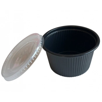 Starcup Plastik Çorba Kasesi Kapaklı 14 oz 50 Adet