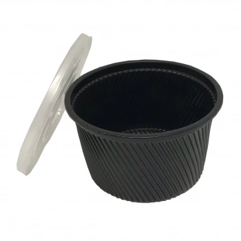 Starcup Plastik Çorba Kasesi Kapaklı 16 oz 50 Adet