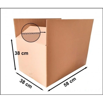Karton Taşıma Kolisi 40x40x60 cm -1 Adet