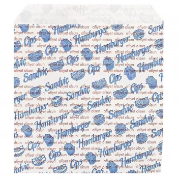 Tks Kısa Yandan Açık Kese Kağıdı(Hamburger) 10 Kg