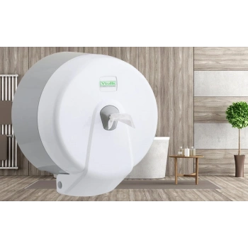 Vialli Minipoint Tuvalet Kağıdı Dispenseri (Beyaz)