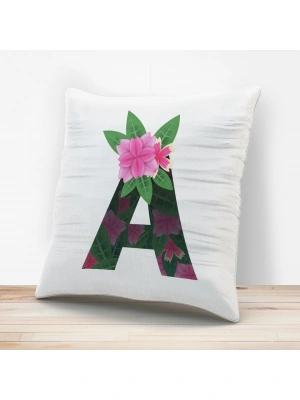 A Harfi Tasarımlı Yastık Kılıfı