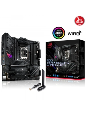 ASUS ROG STRIX B660-G GAMING WIFI 6000Mhz(OC) HDMI DP M.2 mATX 1700p