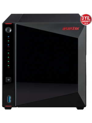 ASUSTOR AS5304T 4 SLOT 4GB DDR4 3.5 NAS DEPOLAMA ÜNİTESİ