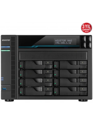 ASUSTOR AS6508T 8 SLOT 8GB DDR4 3.5 NAS DEPOLAMA ÜNİTESİ