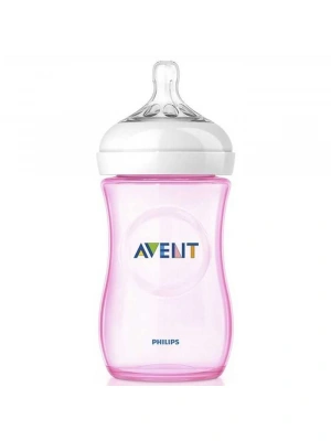 Avent Natural PP Biberon 260 ml - Pembe 8710103875970