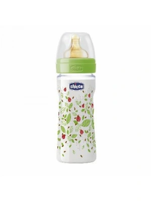 Chicco PP Biberon Kauçuk Emzikli 250 ml