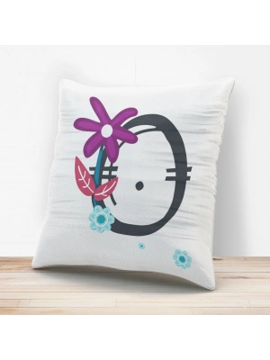 O Harfi Tasarımlı Yastık Kılıfı