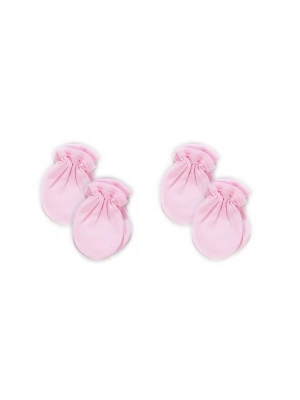 Sema Bebe Yenidoğan 4 lü Eldiven -Pembe