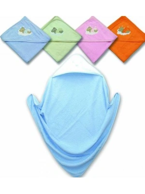 Sevi Bebe Başlıklı Kare Havlu - 90x90cm