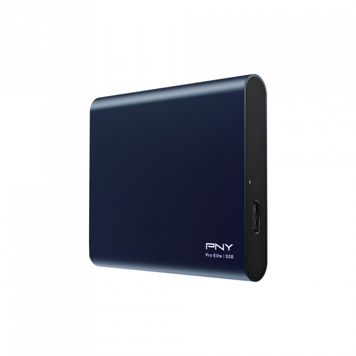 PNY Pro Elite Mavi 250 GB 880/900MB/s USB 3.2 Gen 2 Type-C Taşınabilir SSD (PSD0CS2060NB-250-RB)