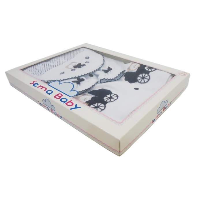 Sema Bebe 5li Set - Mavi