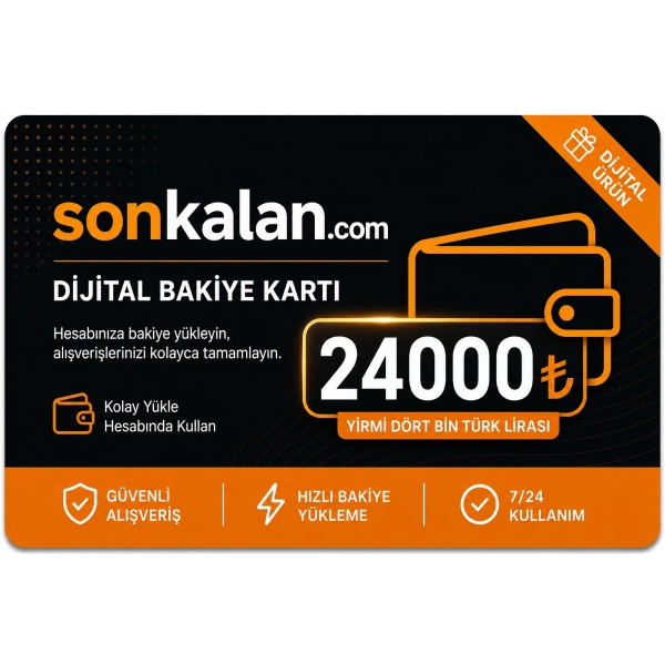 Sonkalan Dijital Bakiye Kartı - 24000 TL