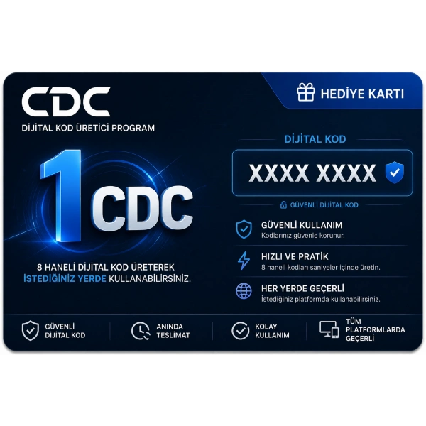 CDC Dijital Kod Üretici Program - 1 CDC